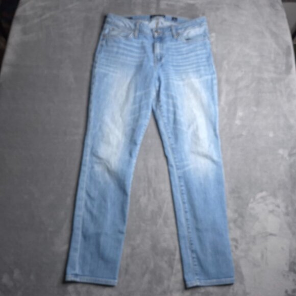 Lucky Brand Womens Lolita Skinny Ankle Jeans 10 Light Wash Mid Rise - Picture 4 of 10